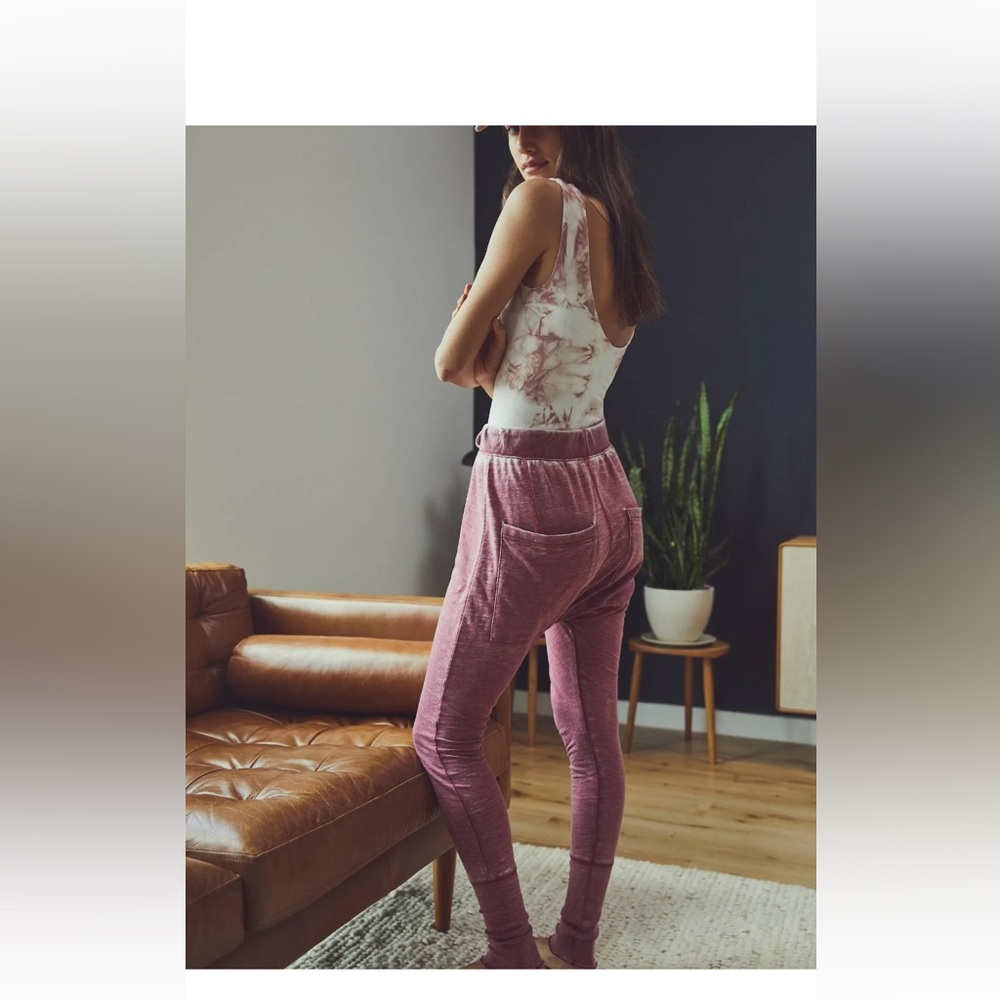 FREE PEOPLE Intimately Cozy All Day Harem Leggings Winding Roads